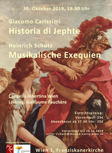 Konzert der Capella Albertina: Musikalische Exequien, SWV 279—281 (+3 More)