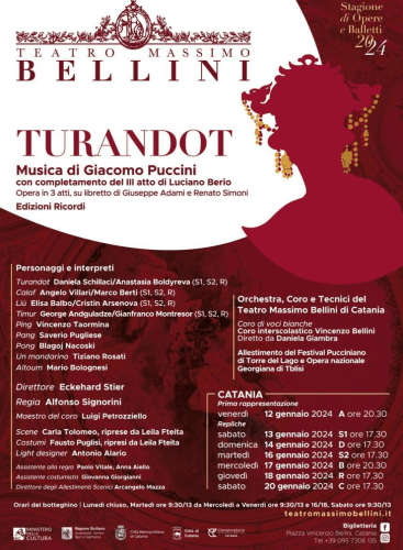 Turandot Puccini> Poster
