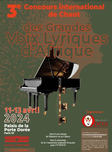3ème Concours International de Chant des Grandes Voix lyriques d'Afrique: Competition Various