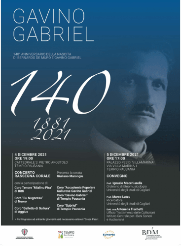 140° Dalla Nascita Di Bernardo De Muro E Gavino Gabriel – Concerto: Concert Various