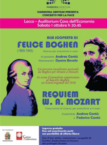 Concerto per la pace: Musica per pianoforte e voce Boghen (+1 More)