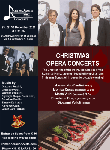 Christmas Concerts 2021: Gala Opera Various