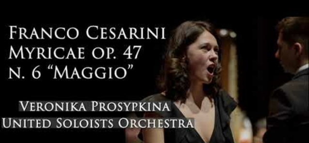 Franco Cesarini: Myricae n. 6 Veronika Prosypkina