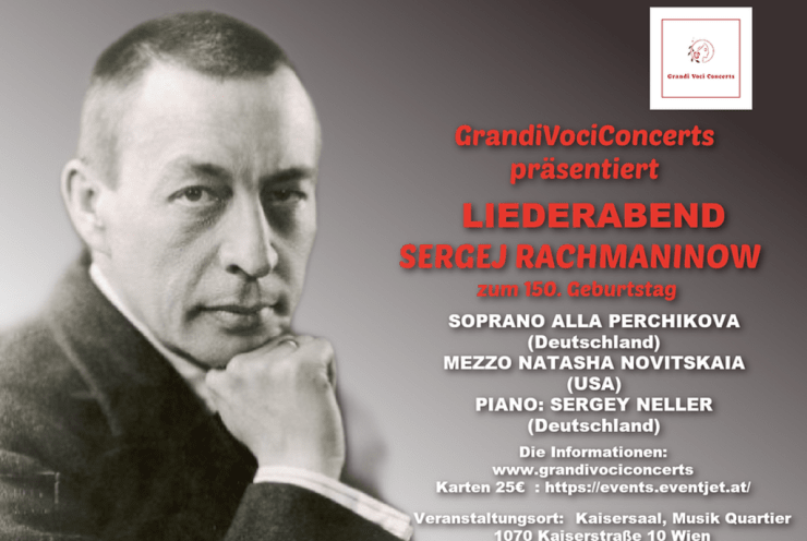 Liederabend "Frühlingswasser". Sergej Rachmaninow 150 Jahre. Geburtstag: Concert Various