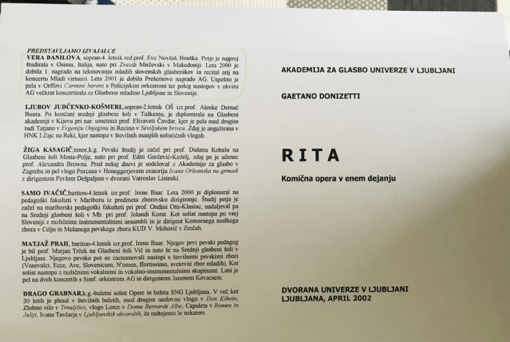 Rita: Rita Donizetti