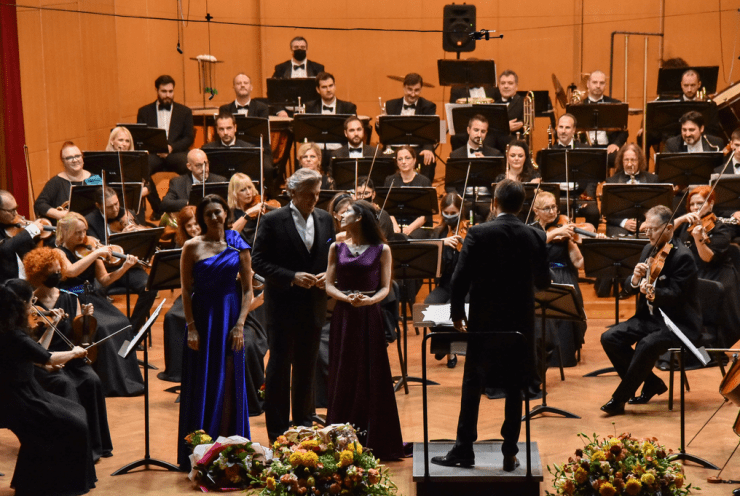 Thomas Hampson at BEMUS Festival, with guests Aleksandra Jovanović and Dragana Radaković: Concert Various
