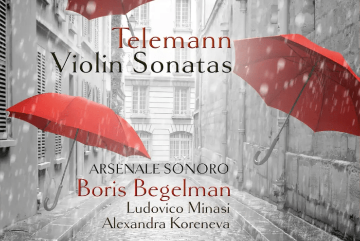 CD COVER - Telemann Violin Sonatas