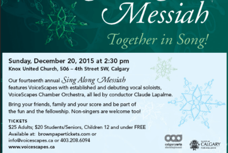 Voicescapes Sing Along Messiah: Messiah Händel