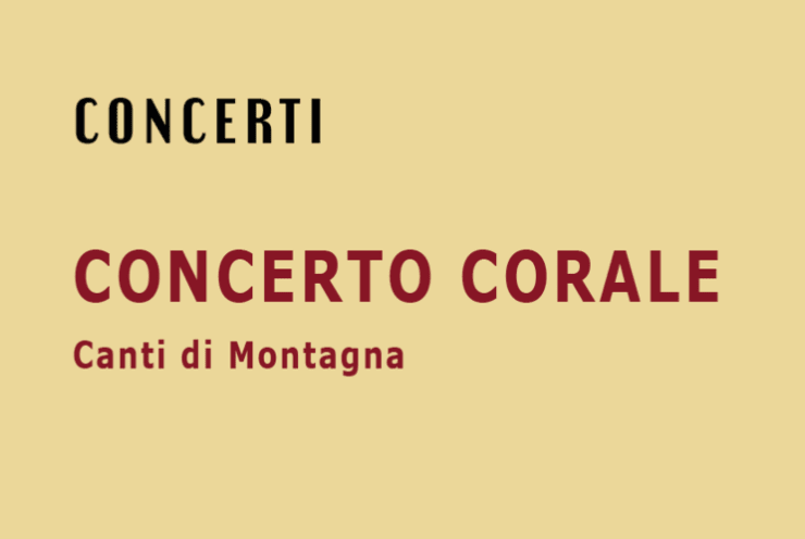 Concerto Corale: Concert Various