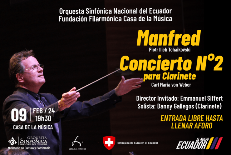 Concierto Por La Cultura: Manfred Symphony, op.58 Tchaikovsky, P. I. (+1 More)
