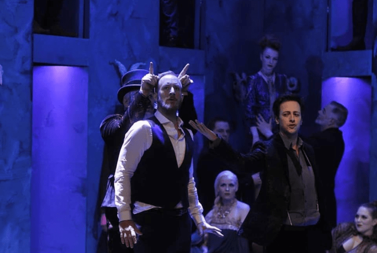Rigoletto (Anders Larsson) in Operaen in Kristiansund 2019