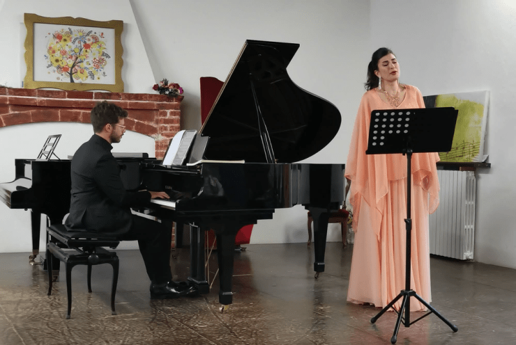 Recital by Elena Dragone Malakhovskaya and Lorenzo Tomasini with the Friends of Music Beppe Valpreda: Recital various