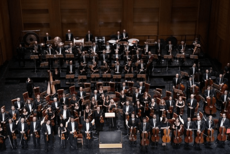 Orquesta Sinfónica de Madrid. Pedro Halffter: Sinfonia Domestica Op. 53 Strauss (+1 More)