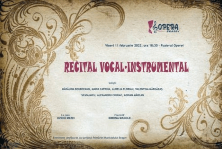 Recital vocal-instrumental: Recital Various