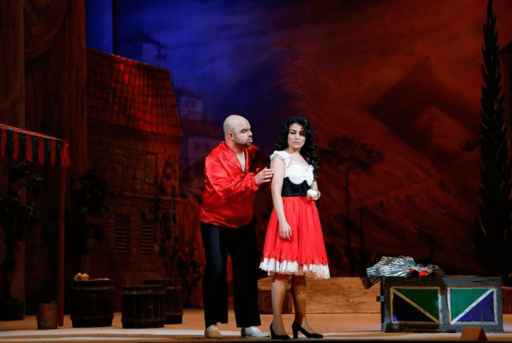 Ardalan Jabbari as Tonio (Pagliacci) at State Opera and Ballet Baku