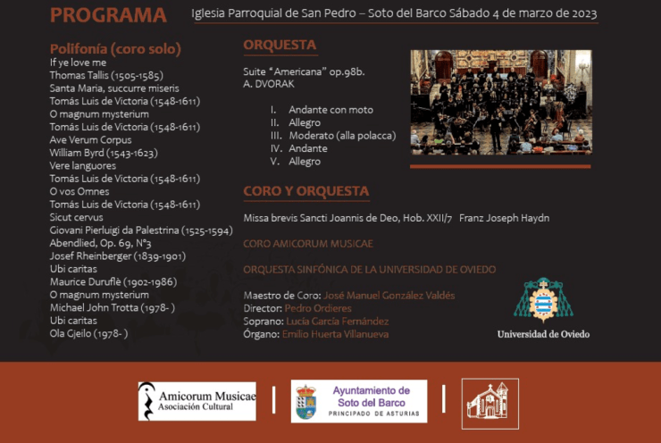 Concierto En Soto Del Barco: Concert Various