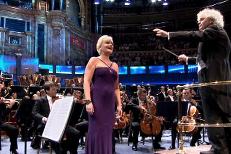 The Berliner Philharmoniker, Simon Rattle and Karita Mattila at the “Proms”: Concert Various