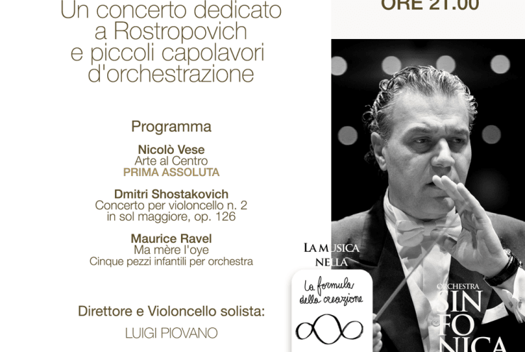 Un concerto dedicato a Rostropovich e piccoli capolavori d'orchestrazione: Arte al Centro Vese, N. (+2 More)