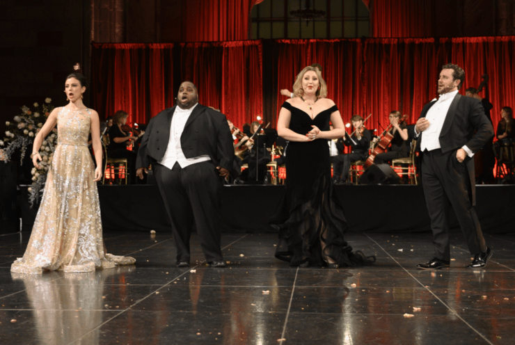 65th Viennese Opera Ball: Corinne Winters, Limmie Pulliam, Ewa Płonka, Michael Spyres