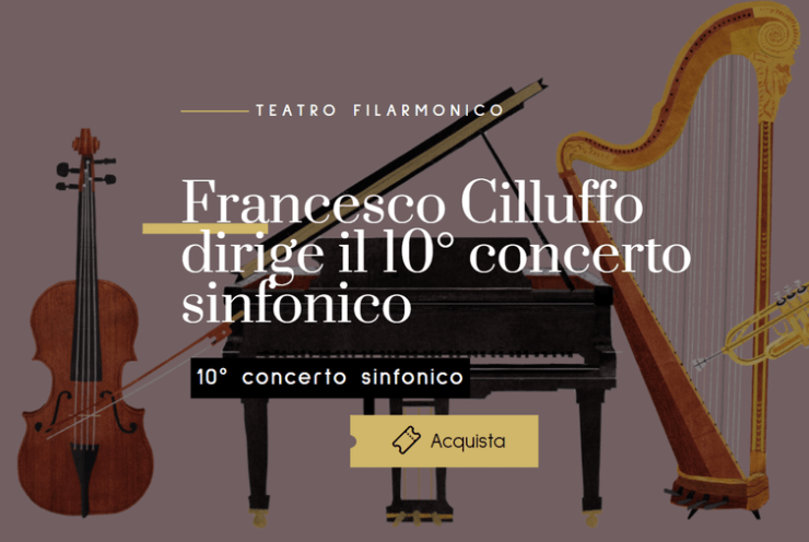 Francesco Cilluffo dirige il 10° concerto sinfonico: Concert