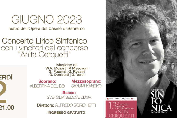 Concerto Lirico Sinfonico con i Vincitori del concorso "Anita Cerquetti": Concert Various