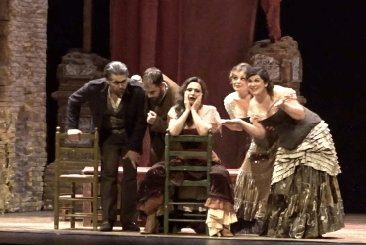 "Frasquita" Carmen,Bizet. Teatro Villamarta.