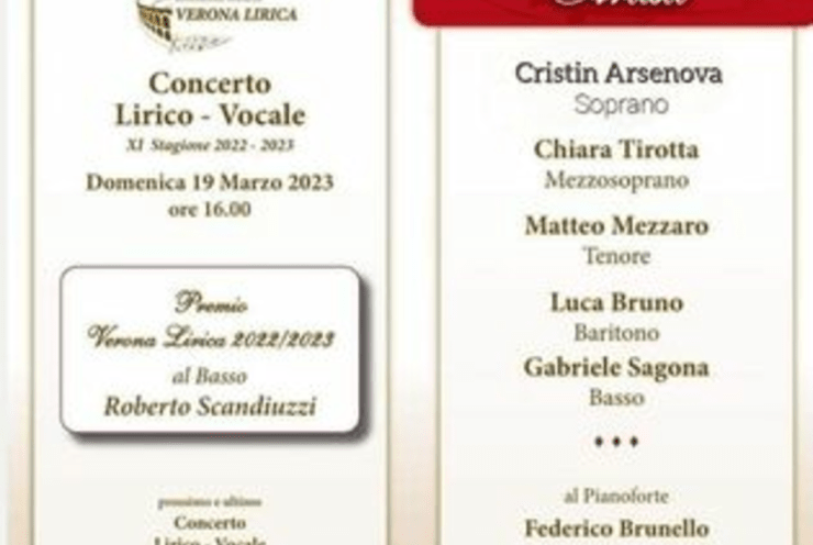 concerto Lirico Vocale: Concert Various