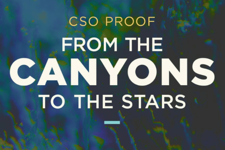 Cso Proof: From The Canyons To The Stars: Des Canyons aux étoiles Messiaen