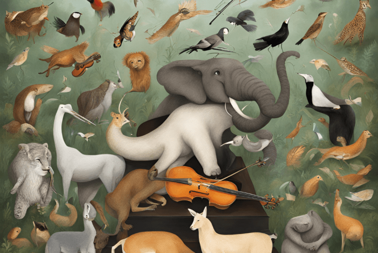 La Sinfonia Degli Animali: Wild Symphony (A Sinfonia dos Animais) Brown, Dan