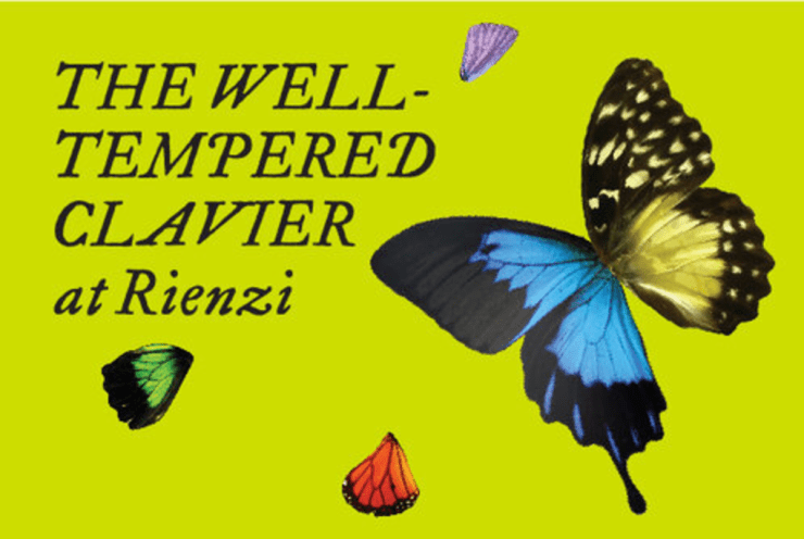 The Well-Tempered Clavier at Rienzi: The Well-Tempered Clavier Bach,JS
