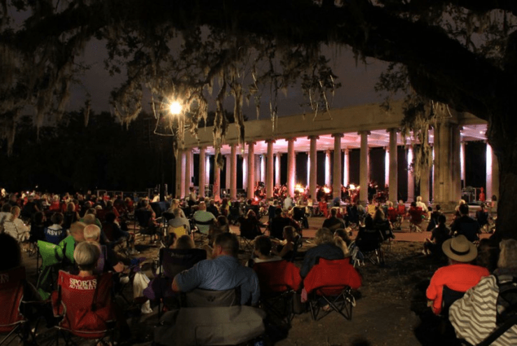 Swing in the Oaks: City Park: Concert Various