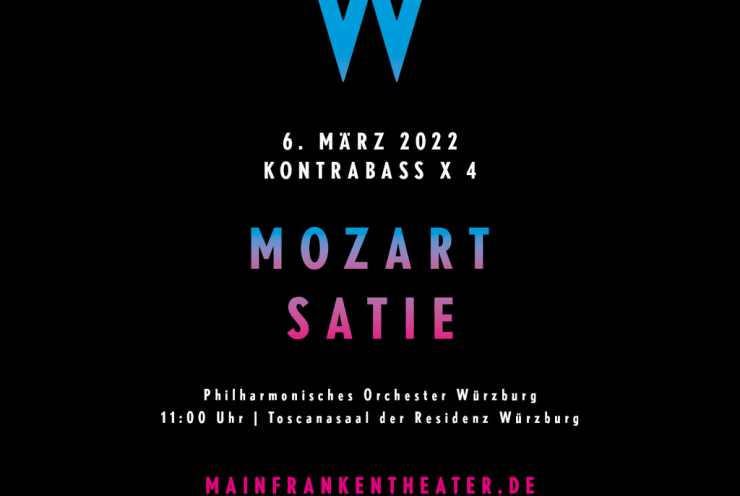 Mozart – satie: Concert Various