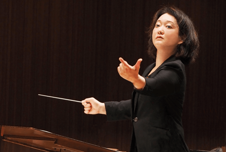 Kanako Abe Conducting 3 2021 (C)Ryota Funahashi