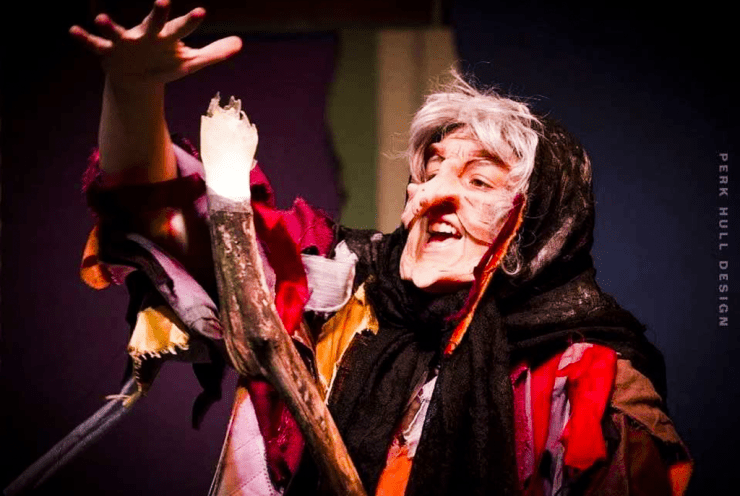 Soprano Leah Crowne as Die Hexe in Hansel Und Gretel