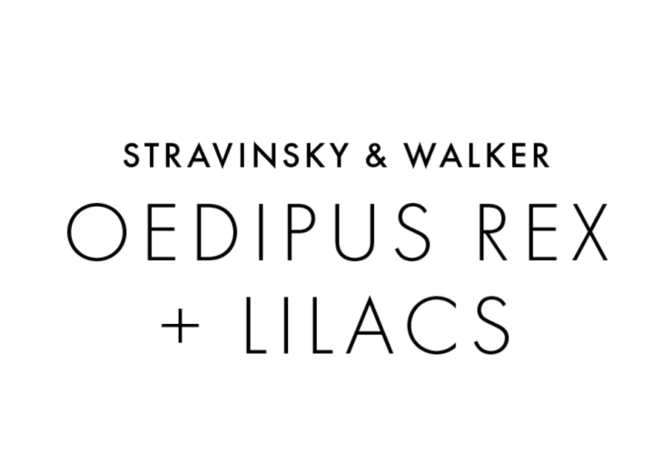Oedipus Rex + Lilacs: Oedipus rex (+1 More)