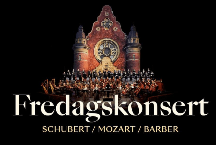 Fredagskonsert: Schubert, Mozart, Barber: Poster