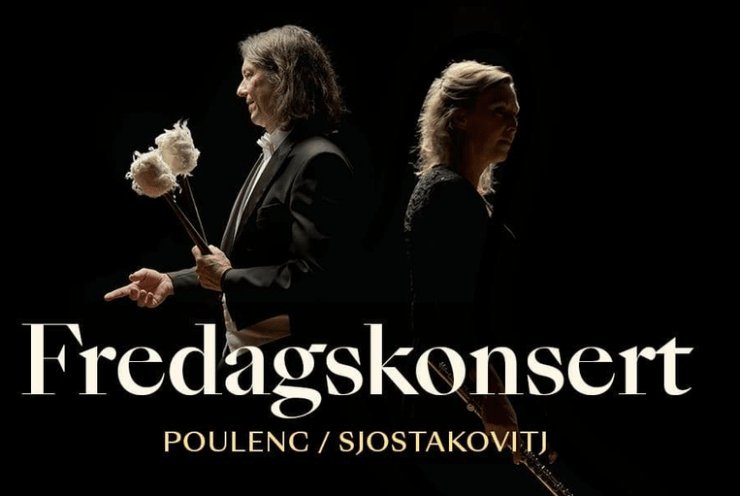 Fredagskonsert: Poulenc, Sjostakovitj: Poster
