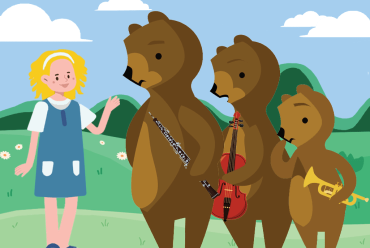 Family Concert: Goldilocks: Goldilocks And The Three Bears Daniel Dorff