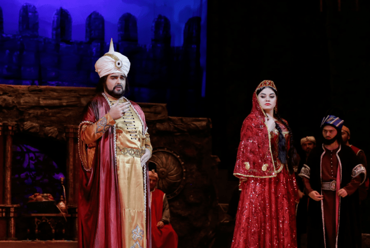 U.Hajibeyli- "Koroglu"- Ehsan pasha with Nigar (from the II act)