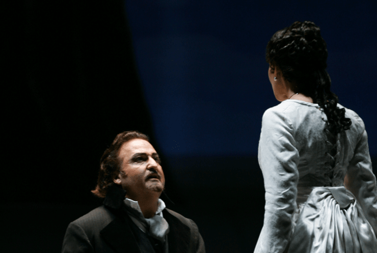 "Werther" Teatro Bellini di Catania with Nidia Palacion production Montresor