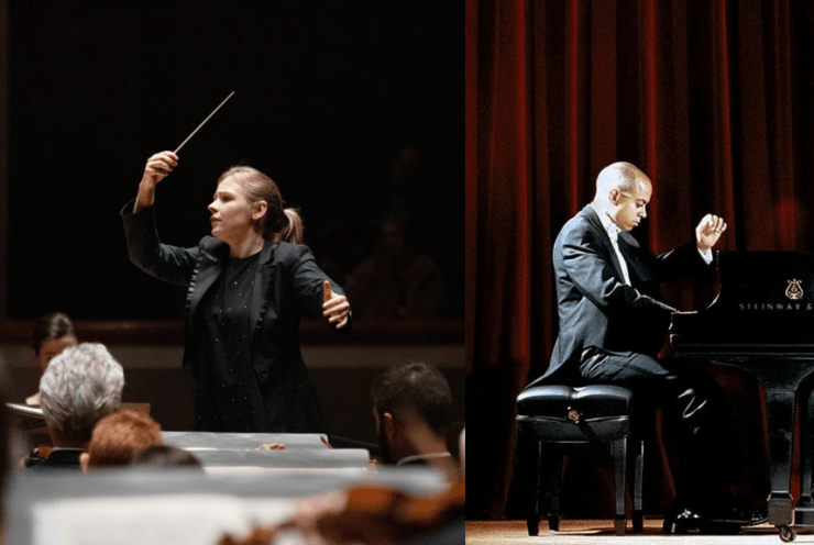 Gemma New Conducts Mozart's Prague Symphony: Warp & Weft Gibson, S. (+2 More)