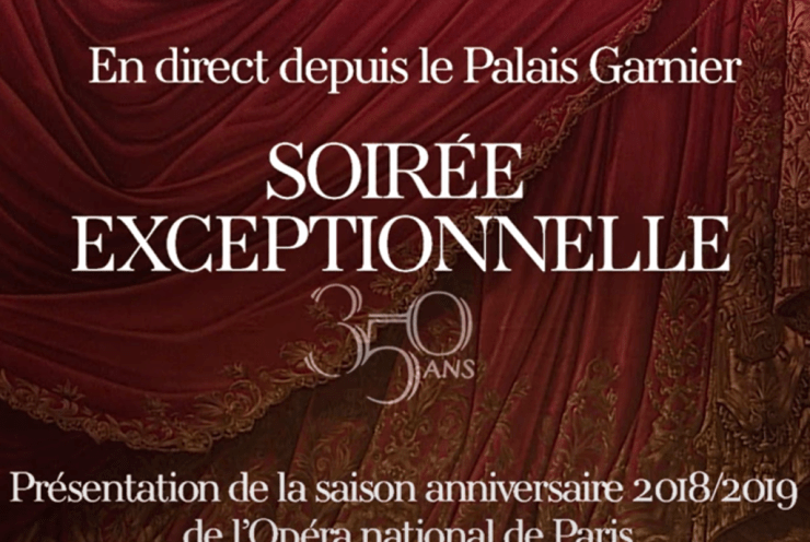 Soirée exceptionnelle à l'Opéra de Paris: Concert Various