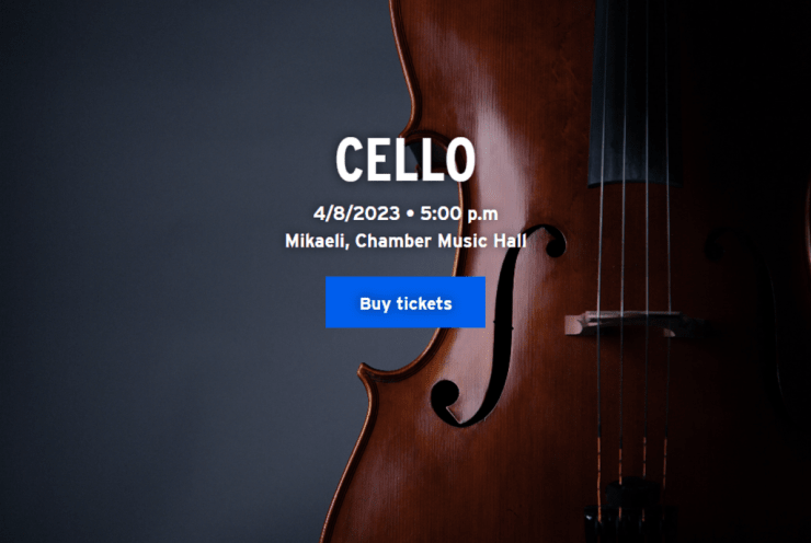 Cellove: Concert