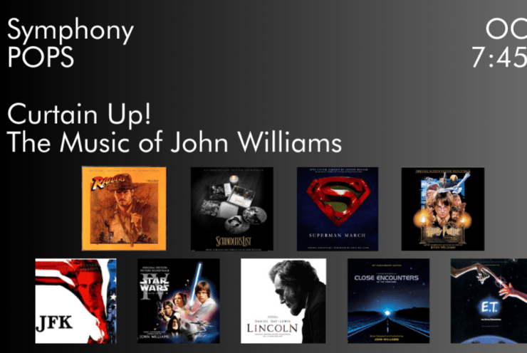 Symphony Pops: Curtain Up! The Music Of John Williams: Superman OST Williams, John (+6 More)