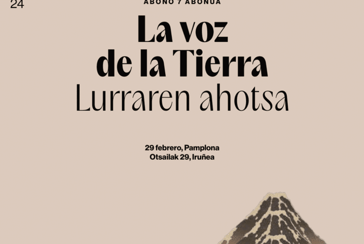 Temporada en Pamplona 7 · La voz de la Tierra: Climate change Egea (+1 More)