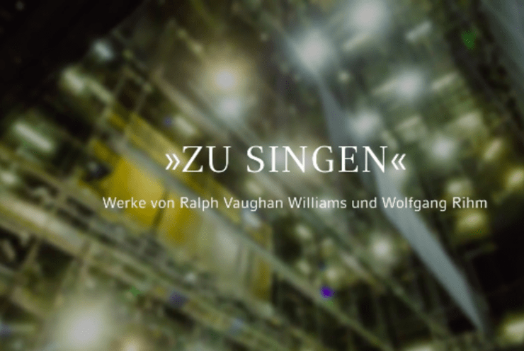 »Zu singen«: Concert Various