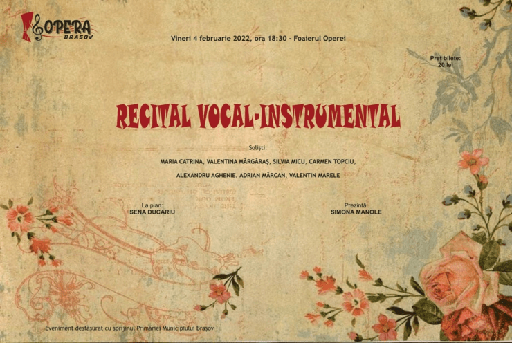 Recital vocal-instrumental: Recital Various