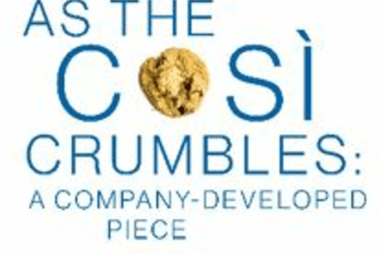 As the Così Crumbles: A Company-Developed Piece: Concert Various