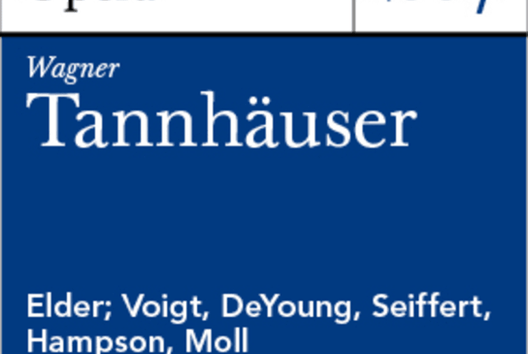 Tannhäuser Wagner,Richard