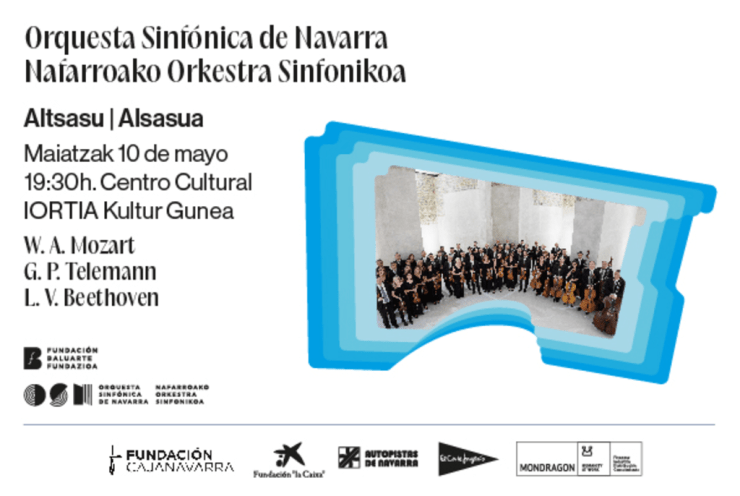 Sinfónica en Navarra · Altsasu/Alsasua: Symphony No. 35 in D Major, K.385 ("Haffner") Mozart (+2 More)